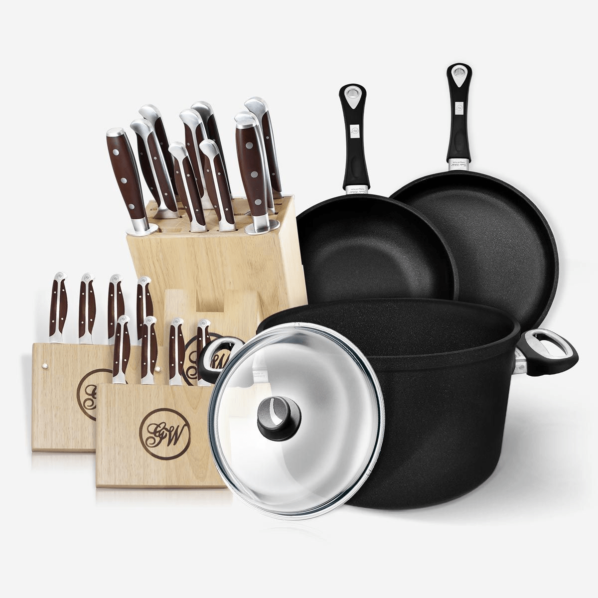 Gunter Wilhelm Thunder 26 PC Cutlery & Cookware Bundle SKU: 3080-2324-27Bundle