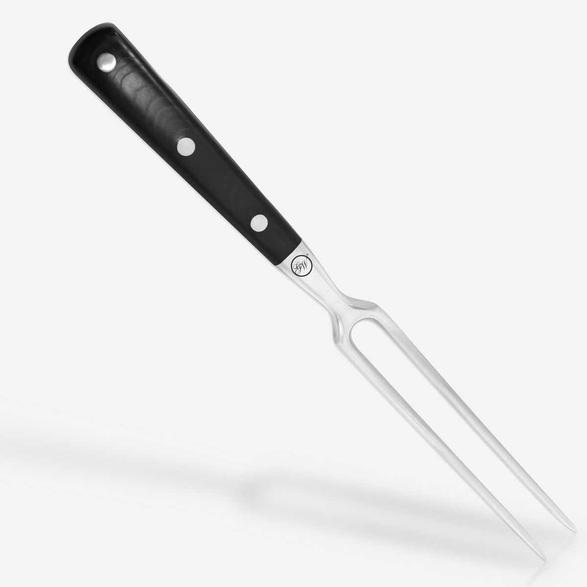 Gunter Wilhelm Thunder 8 Inch Carving Fork, Black ABS SKU: '2022