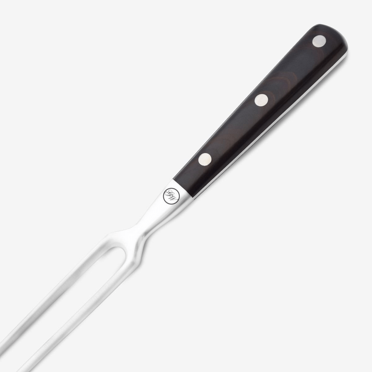 Gunter Wilhelm Thunder 8 Inch Carving Fork, Black ABS SKU: '2022