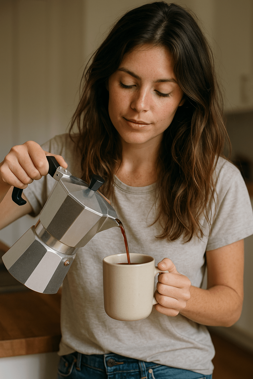 Classic Aluminum Espresso Maker: Stovetop Moka Pot- 4 Sizes!